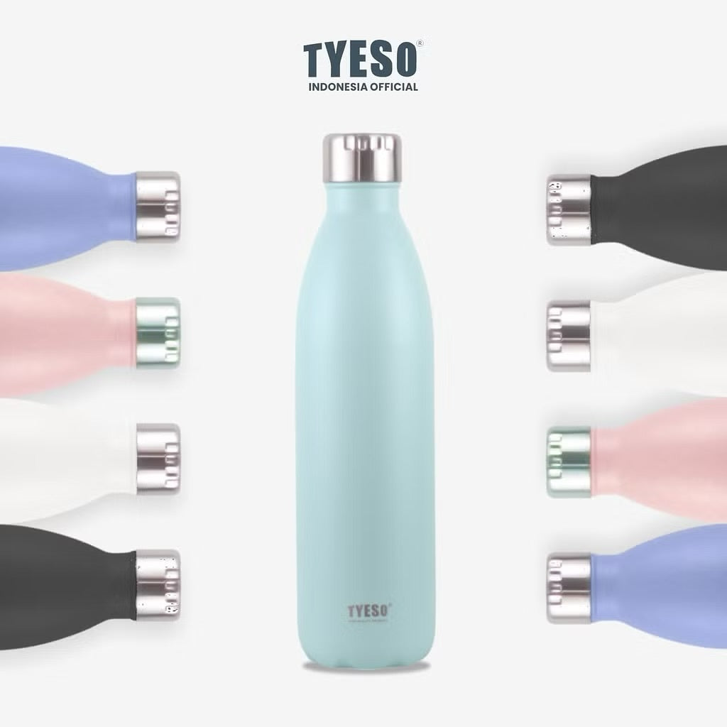 Tyeso Tumbler Botol Klasik 750ml TS-8842 Stainless Sports Double Vacuum Insulated Tahan Panas Dingin