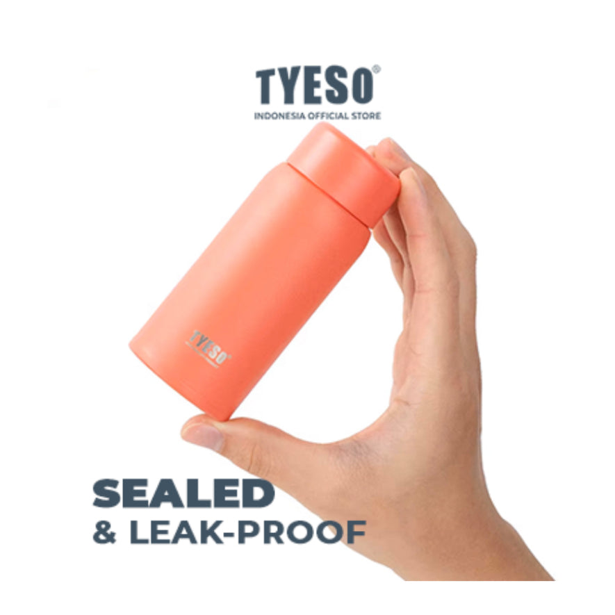TYESO Tumbler Mini 200 ML TS-8716 Coffee Cup Vacuum Insulated Botol Minum Mug Kecil Lucu