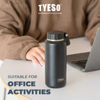 Tyeso Tumbler 500mL Botol Minum Sports TS-8755C Portable Mug Vacuum Insulated Stainless Steel