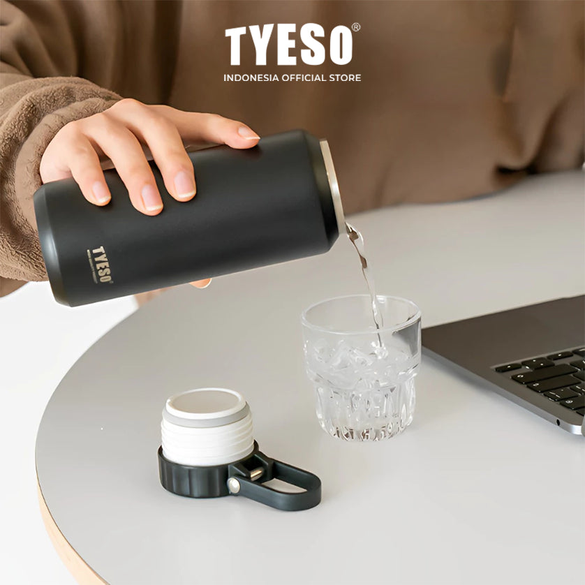 Tyeso Tumbler 500mL Botol Minum Sports TS-8755C Portable Mug Vacuum Insulated Stainless Steel