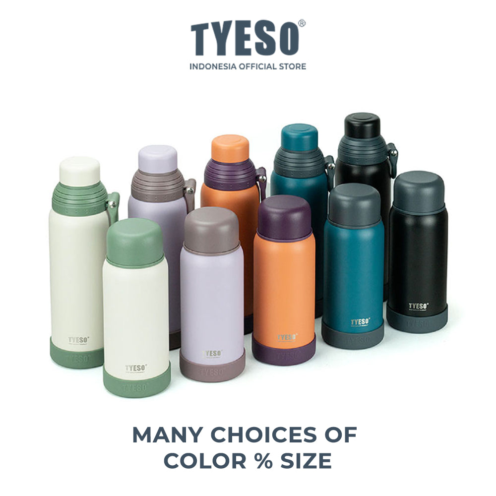 Tyeso Termos Travel 680/750ml TS-8850 2 in 1 Cup Vacuum Insulated Free Anti Slip