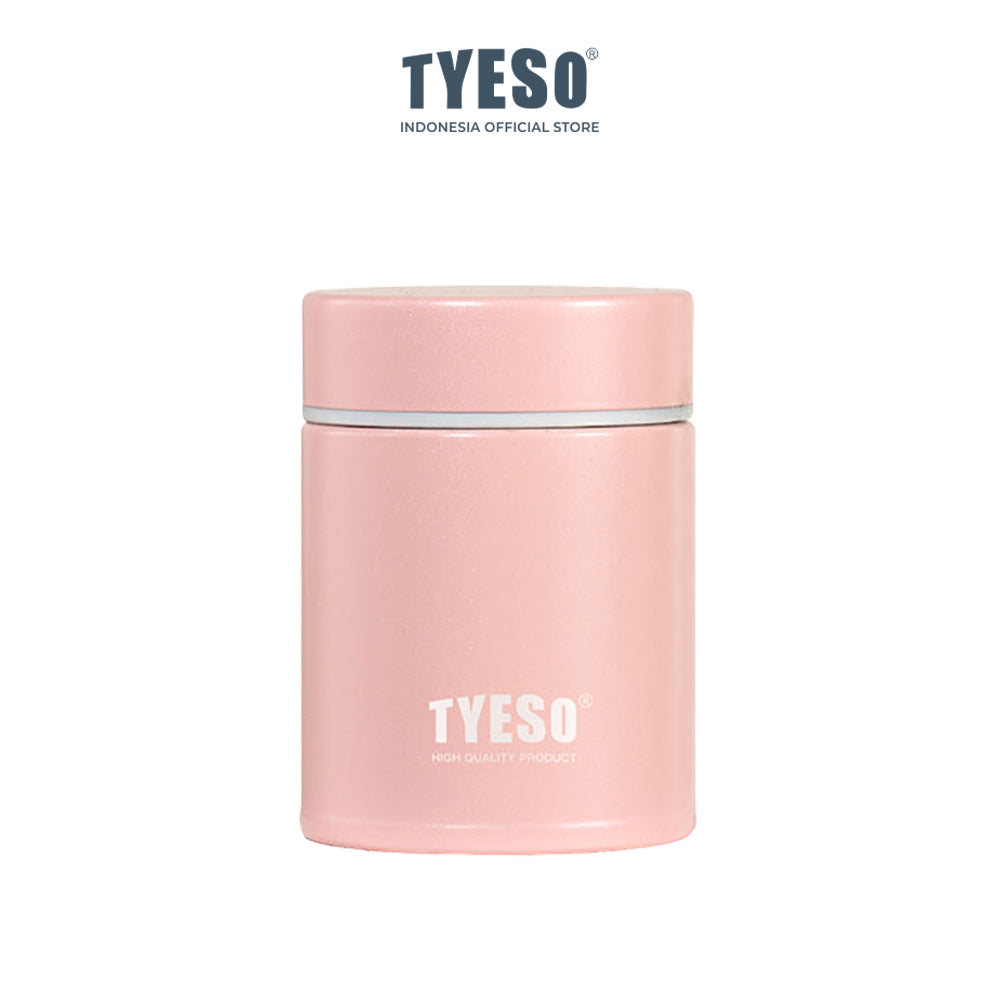 Food Jar TYESO 260ML  TS-8763A Stainless Steel -Wadah Tempat Penyimpanan Bekal Makanan Tahan Panas Dan Dingin