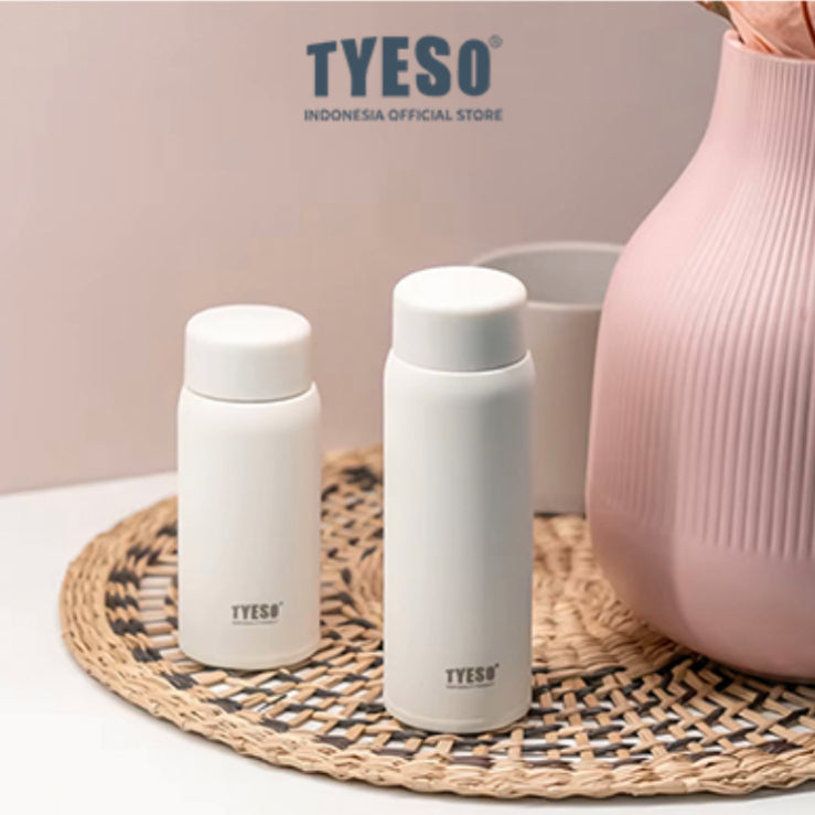 TYESO Tumbler Mini 200 ML TS-8716 Coffee Cup Vacuum Insulated Botol Minum Mug Kecil Lucu