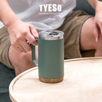 Tyeso Tumbler Gelas Mug 530ml TS-8836 Stainless Vacuum Insulated Anti Slip Tahan Panas Dingin