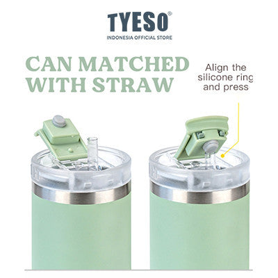 Tyeso Aura Tumbler Portable Stainless Coffee Cup 1200 mL TS-8868 Thermos Cup Vacuum Insulated