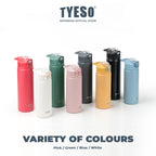 Tyeso Tumbler Botol Minum 600ml TS-8770C Stainless Steel Anti Tumpah Double Vacuum Insulated Sports