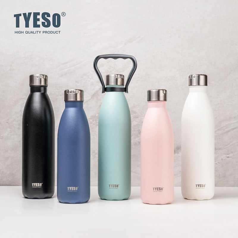 Tyeso Tumbler Botol Klasik 750ml TS-8842 Stainless Sports Double Vacuum Insulated Tahan Panas Dingin