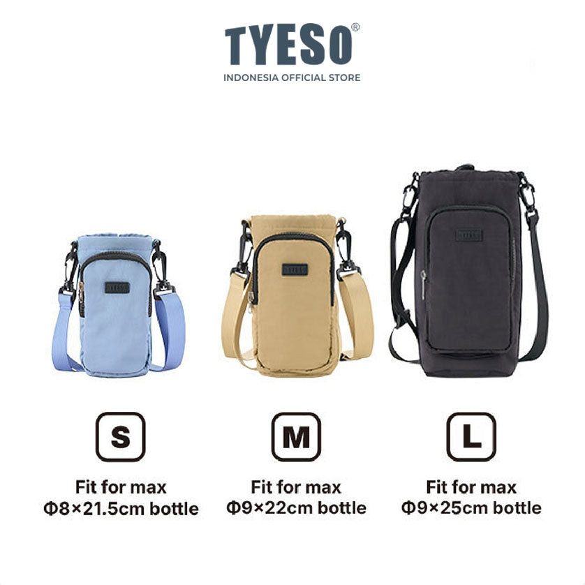 Tyeso Tas Botol Minum Sarung Pembawa Selempang TS-8182 Size L Tempat Botol Air Minum Olahraga Travel
