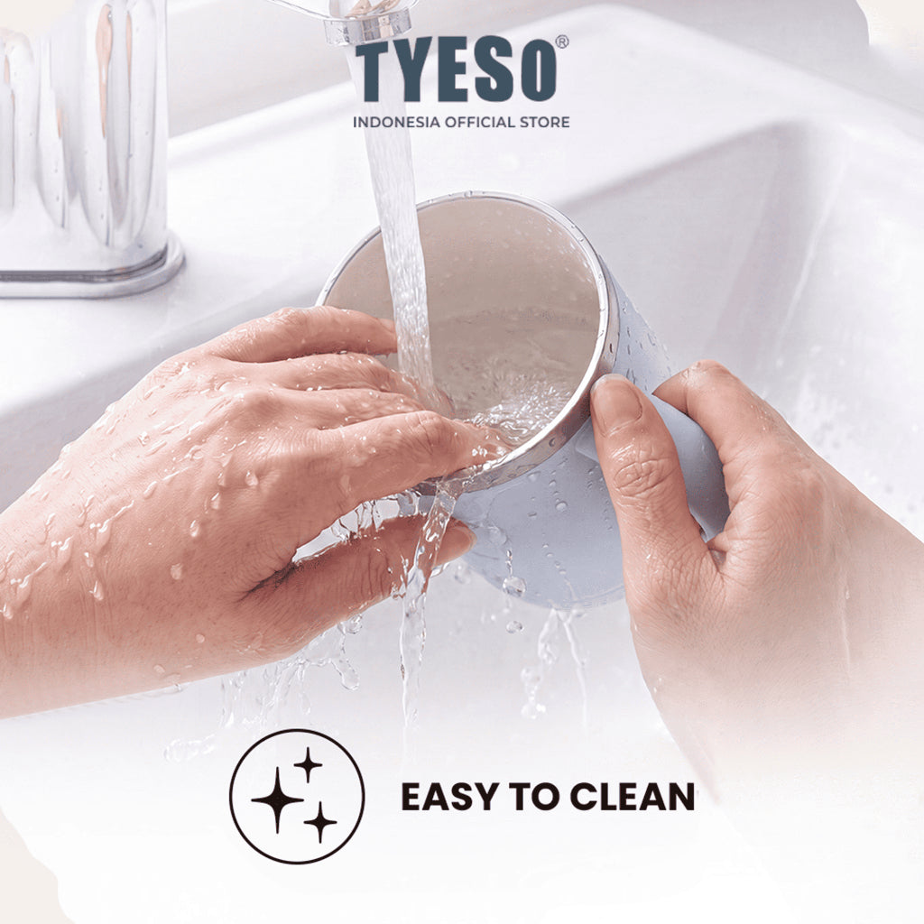 Tyeso CASK 530ml 2.0 Mug Kantor Stainless Steel Vacuum Insulated TS-02701 Tumbler Gagang Anti Panas