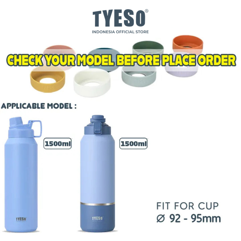 Tyeso Karet Anti Slip  TS-8106 Silicone Coaster Multiple Color For Multiple Tumbler use