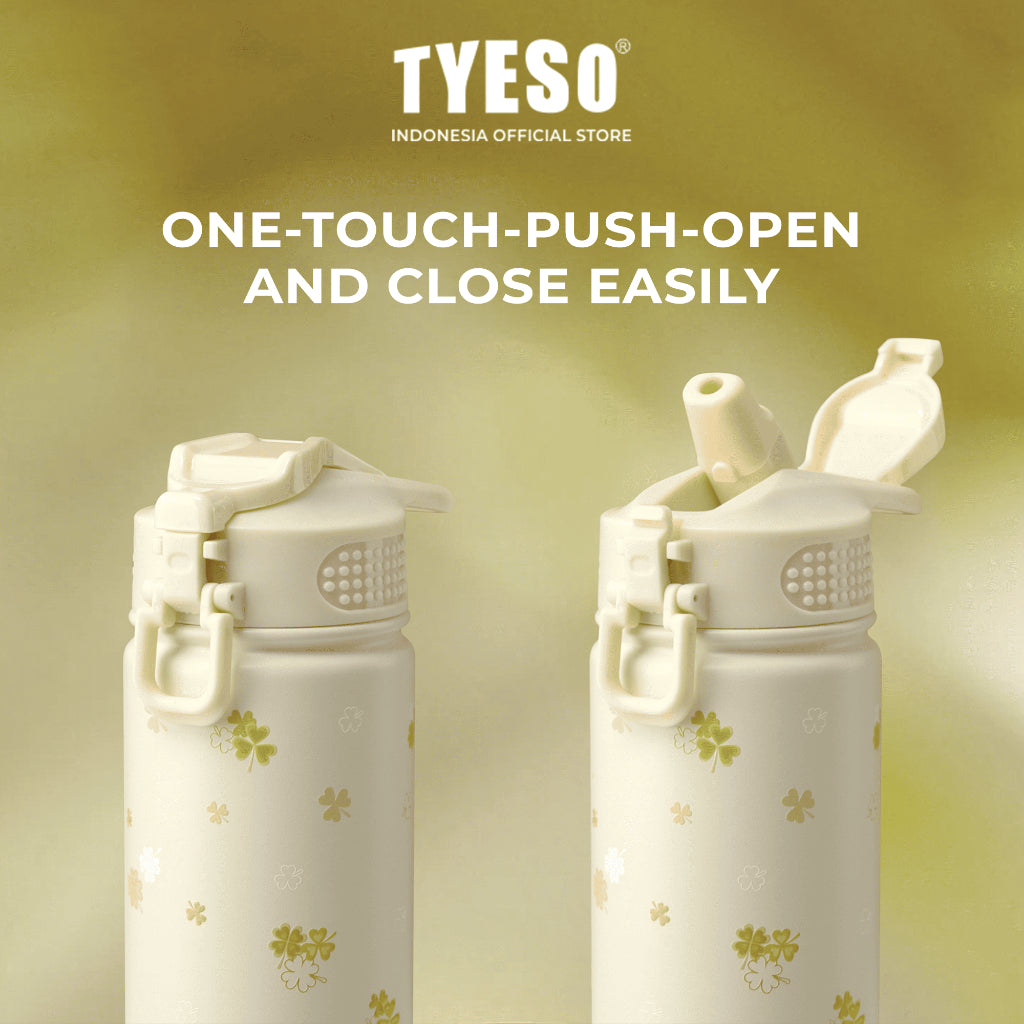 TYESO Botol Minum Wander 750ml 25oz TS -8771C Wildwood Petals - Stainless Steel 304 Double Wall Vacuum Leakproof BPA Free