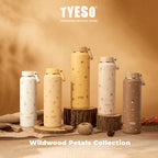 TYESO Botol Minum Mesa 710ml 24oz TS-8756C Wildwood Petals - Stainless Steel 304 Double Wall Vacuum Leakproof BPA Free