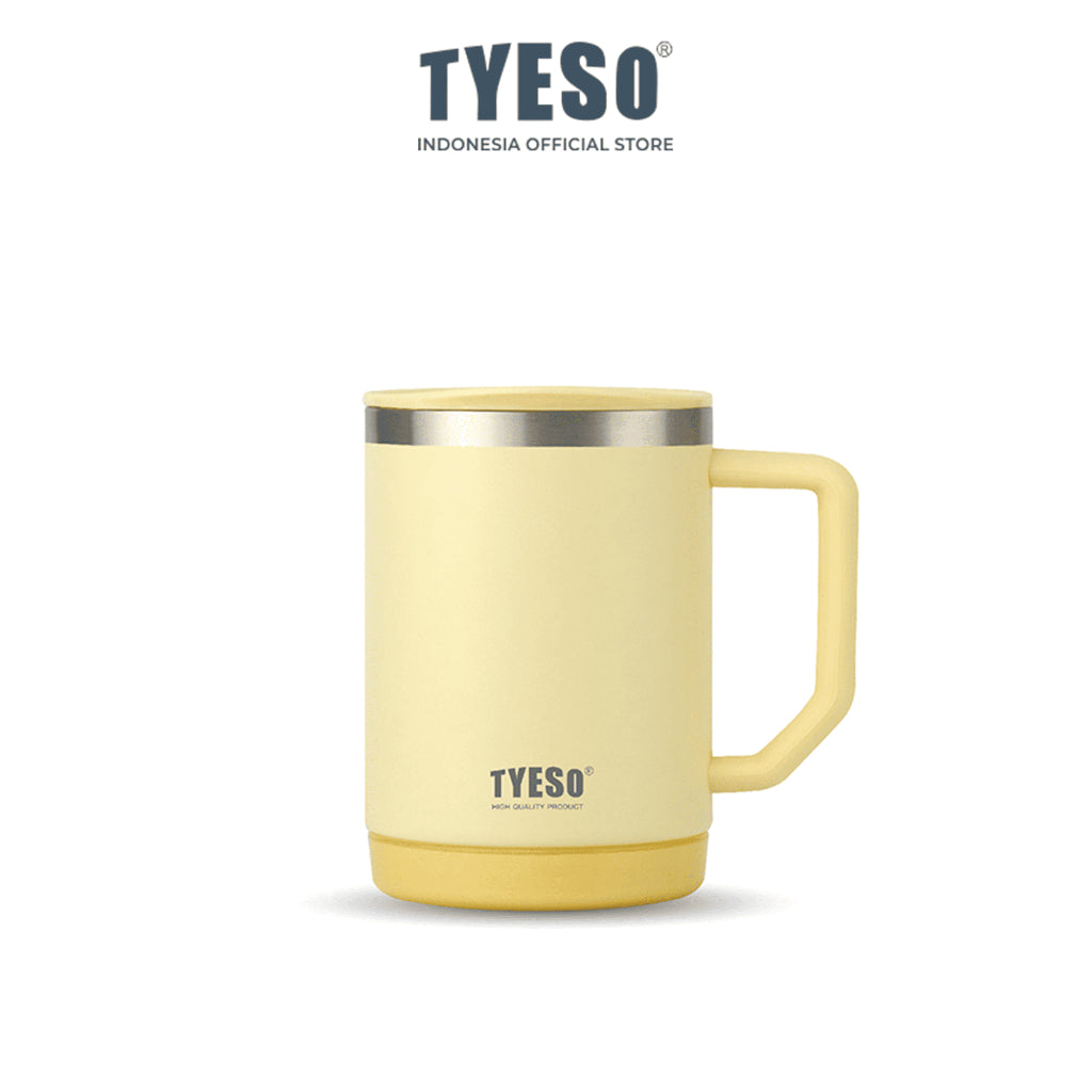 Tyeso CASK 530ml 2.0 Mug Kantor Stainless Steel Vacuum Insulated TS-02701 Tumbler Gagang Anti Panas