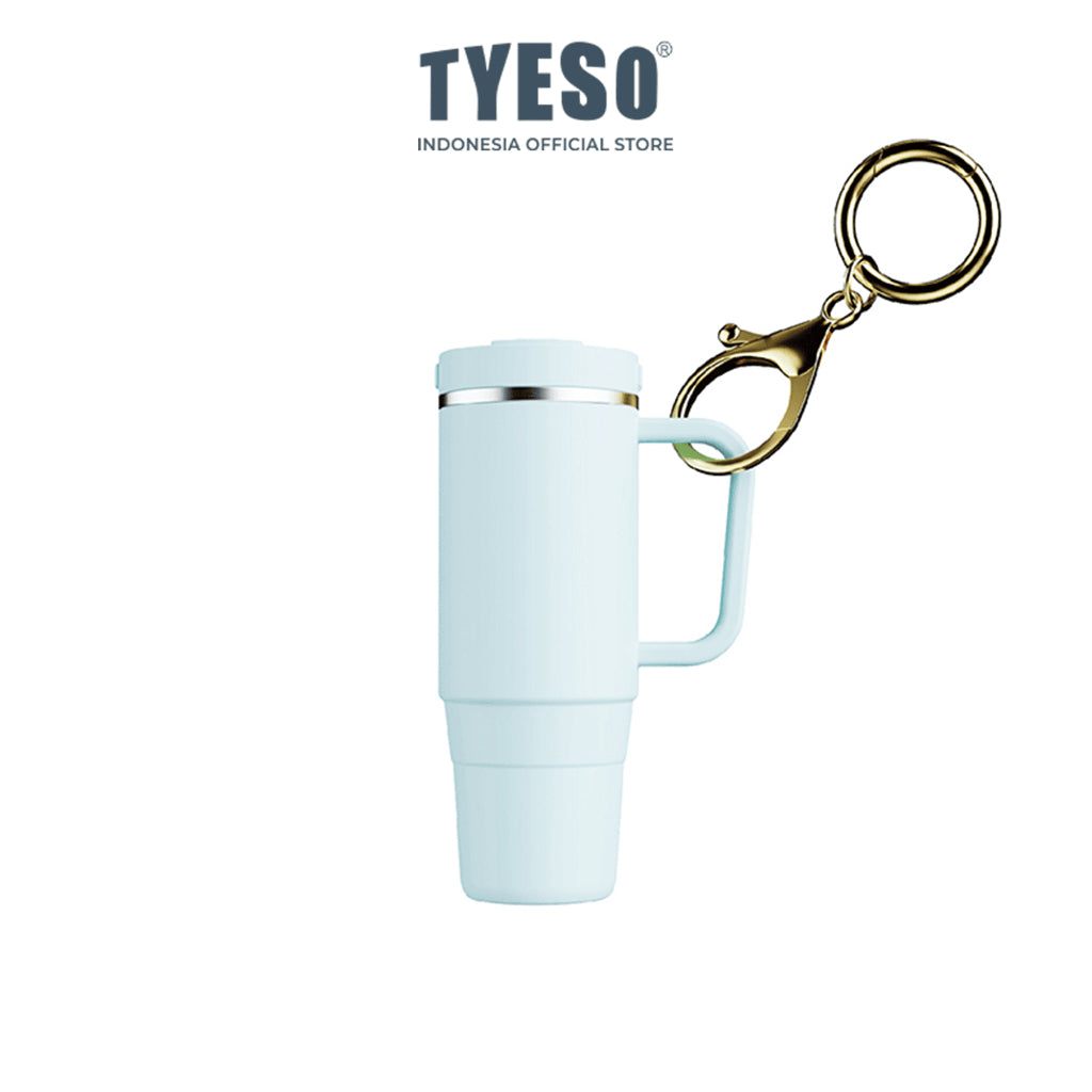 [ HANYA AKSESORIS ]Tyeso Keychain TS-8191 Mini Aura Tumbler  - Gantungan Kunci Botol Minum Mini Lucu