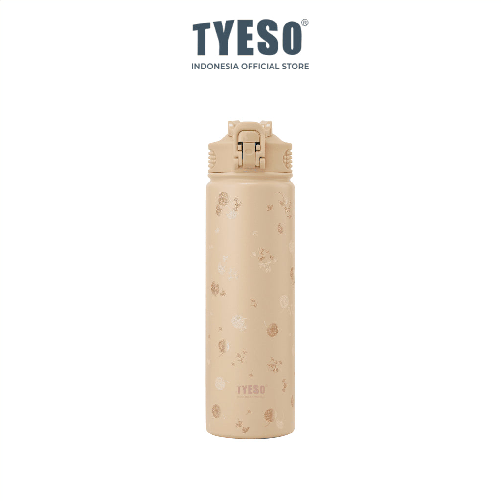 TYESO Botol Minum Wander 750ml 25oz TS -8771C Wildwood Petals - Stainless Steel 304 Double Wall Vacuum Leakproof BPA Free