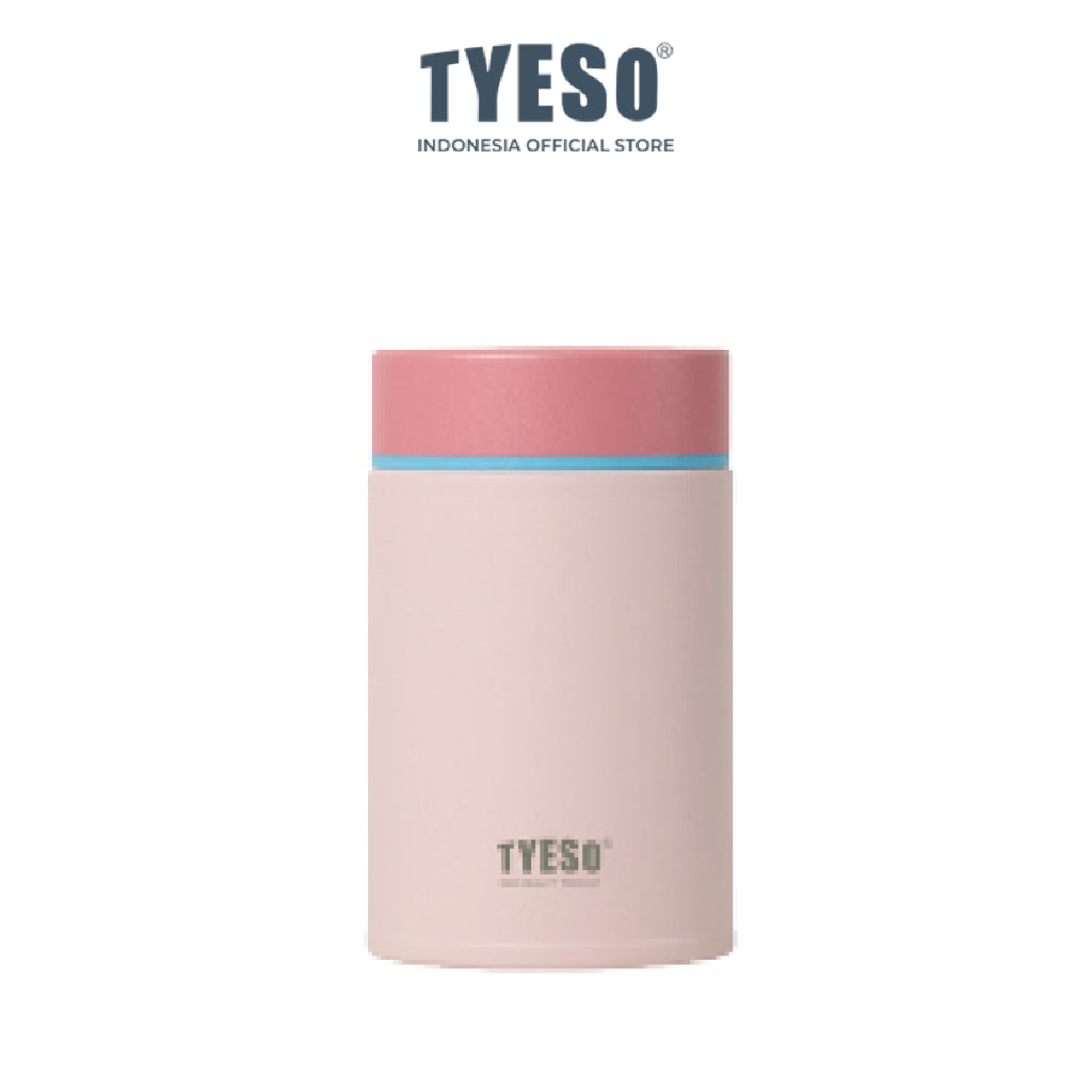[Stainless Steel 316] Tyeso Wadah Bekal Makan Premium Anti Tumpah 300ml SUS316 TS-01040 Tahan Panas Dingin Kotak Makan Anak Kantor Estetik