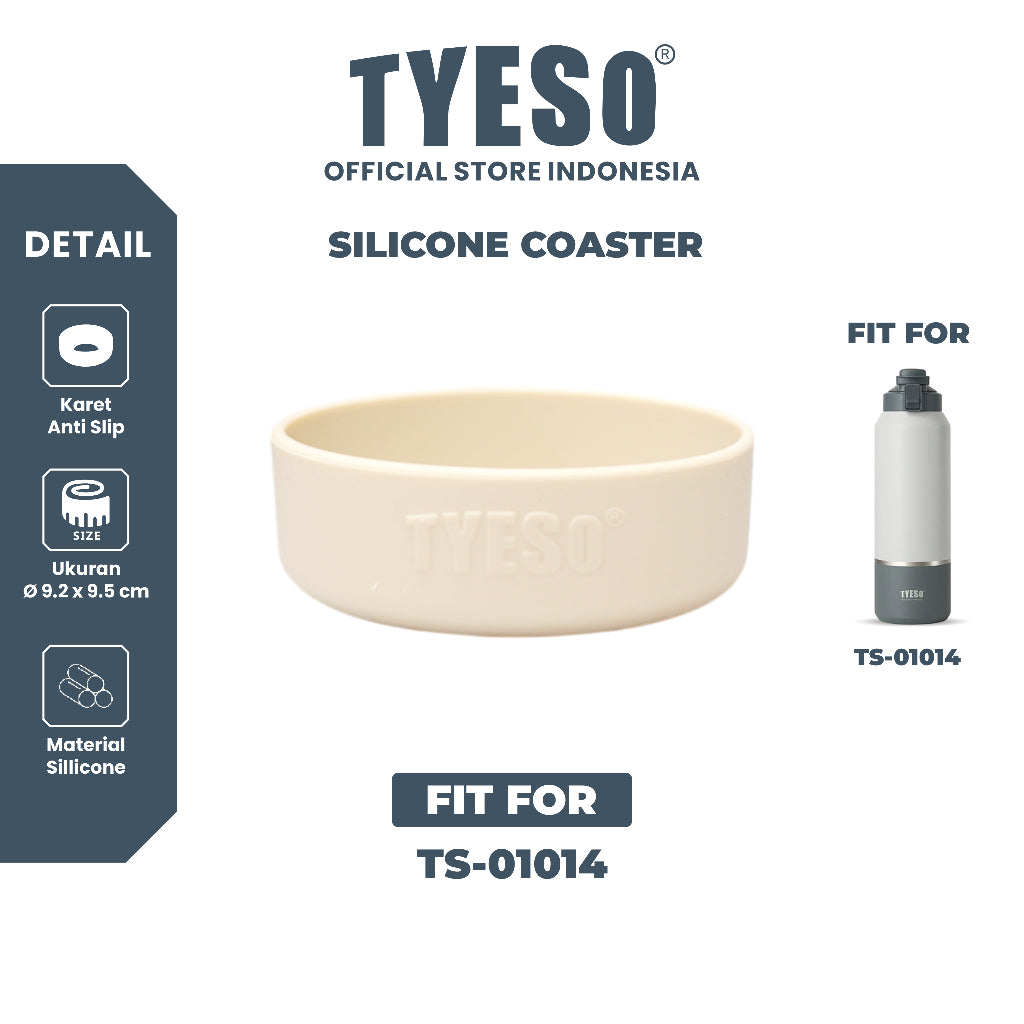 Tyeso Karet Anti Slip  TS-8106 Silicone Coaster Multiple Color For Multiple Tumbler use