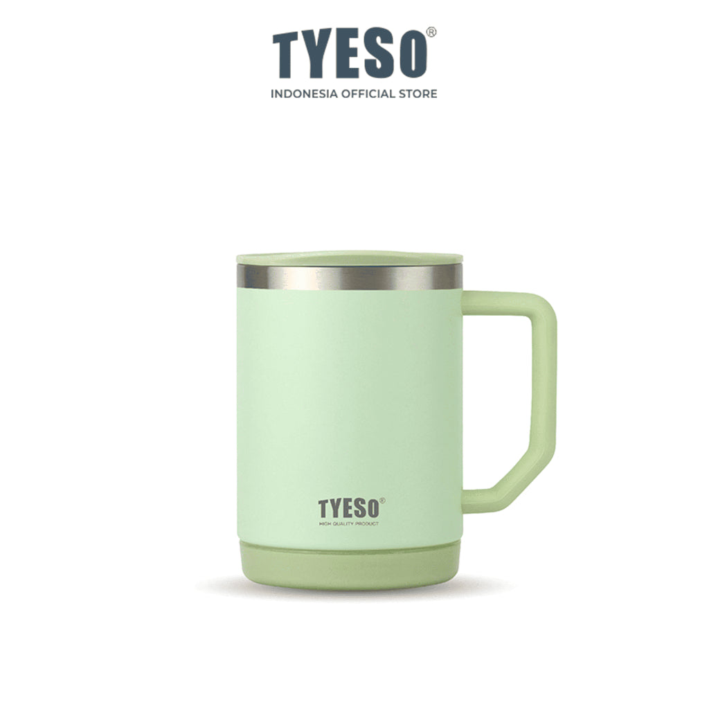 Tyeso CASK 530ml 2.0 Mug Kantor Stainless Steel Vacuum Insulated TS-02701 Tumbler Gagang Anti Panas