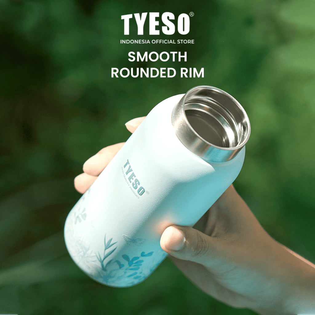 Tyeso Tumbler Mini 280ml Orbit Loop TS-01-02807 Botol Minum Stainless Steel Anti Bocor Tahan Panas Dingin Handle Lipat BPA Free