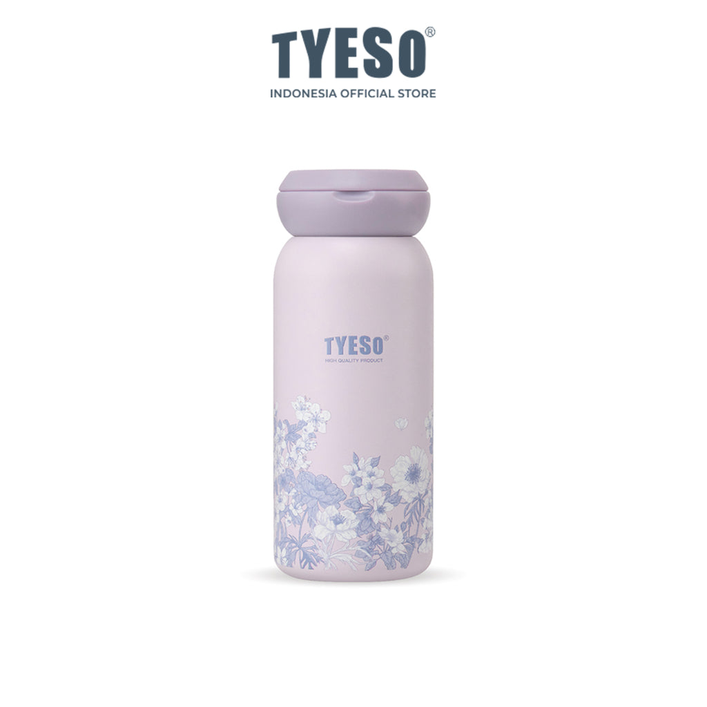 Tyeso Tumbler Mini 280ml Orbit Loop TS-01-02807 Botol Minum Stainless Steel Anti Bocor Tahan Panas Dingin Handle Lipat BPA Free