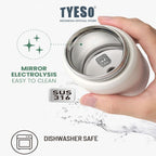 [Stainless Steel 316] Tyeso Wadah Bekal Makan Premium Anti Tumpah 220ml SUS316 TS-01041 Tahan Panas Dingin Kotak Makan Anak Kantor Estetik