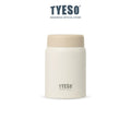 [Stainless Steel 316] Tyeso Wadah Bekal Makan Premium Anti Tumpah 220ml SUS316 TS-01041 Tahan Panas Dingin Kotak Makan Anak Kantor Estetik