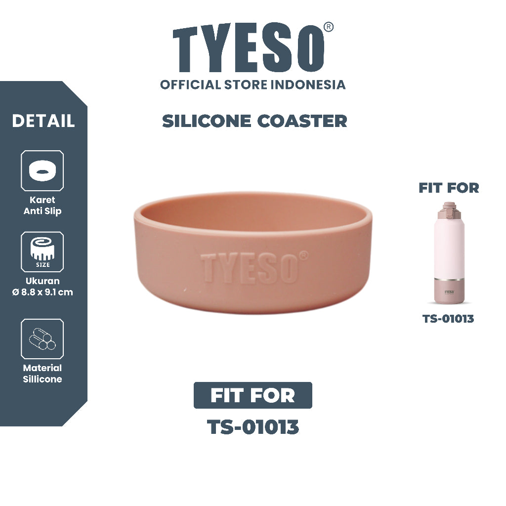 Tyeso Karet Anti Slip  TS-8105 Silicone Coaster Multiple Color For Multiple Tumbler use