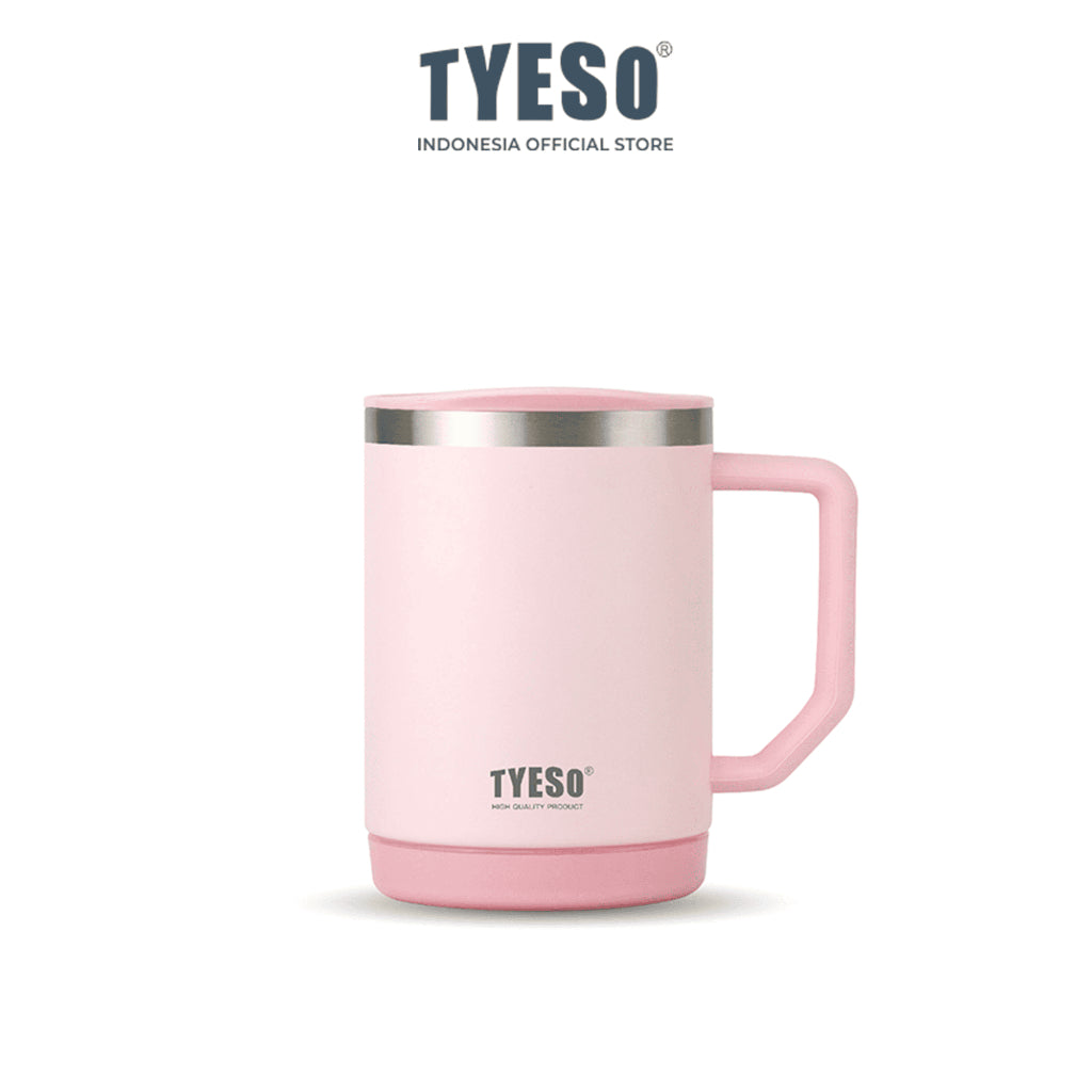Tyeso CASK 530ml 2.0 Mug Kantor Stainless Steel Vacuum Insulated TS-02701 Tumbler Gagang Anti Panas