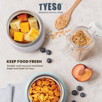 [Stainless Steel 316]  Tyeso Food Jar Termos Nasi Sup Bubur 260ML TS-01039 SUS 316 Tahan Panas Dingin 6 Jam BPA Free
