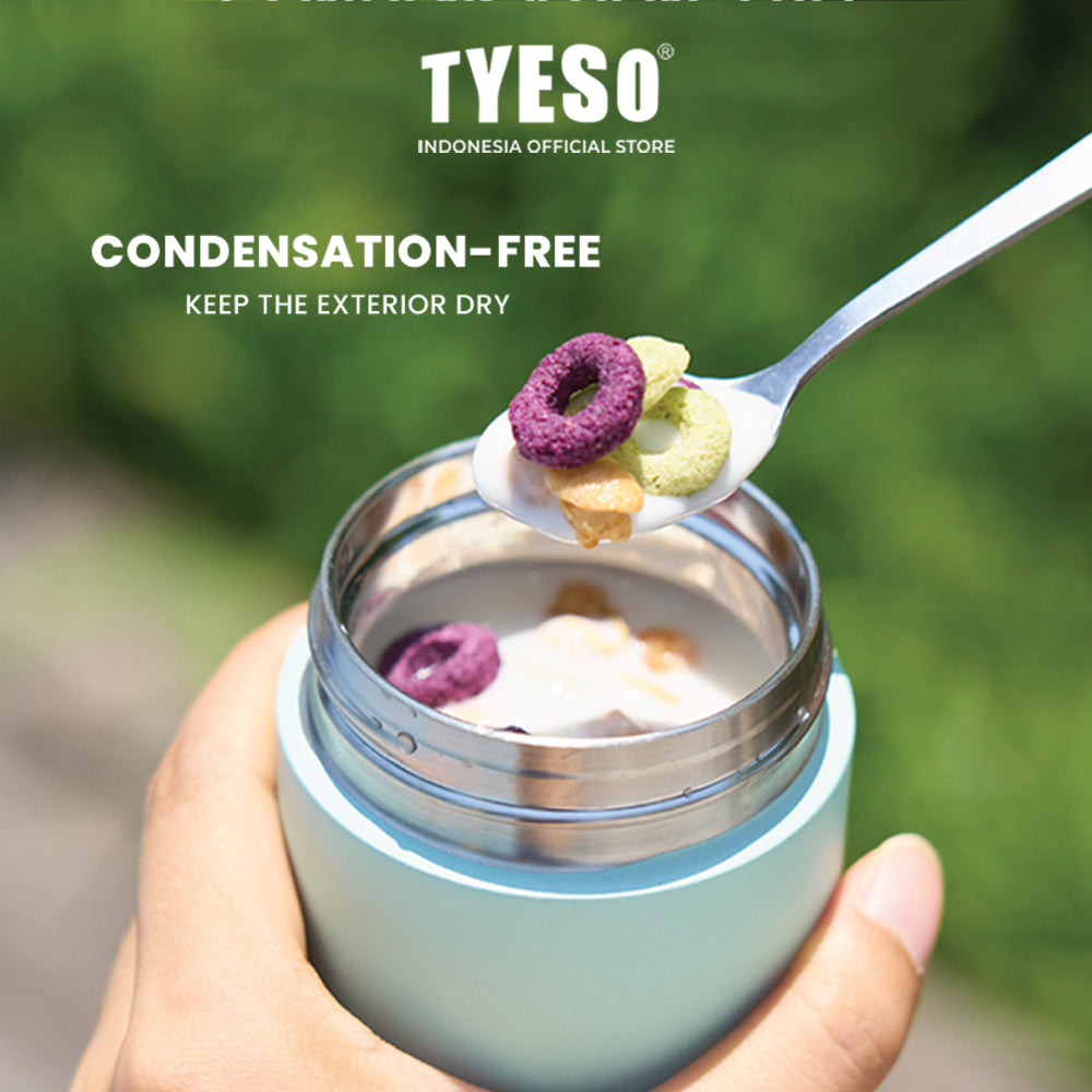 [Stainless Steel 316]  Tyeso Food Jar Termos Nasi Sup Bubur 260ML TS-01039 SUS 316 Tahan Panas Dingin 6 Jam BPA Free
