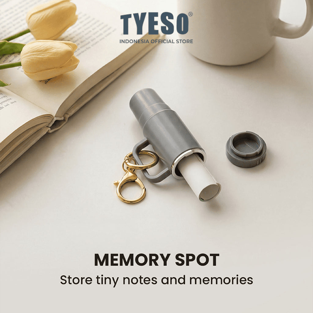 Tyeso Mini Aura Tumbler Keychain TS-8191 - Gantungan Kunci Botol Minum Mini Lucu