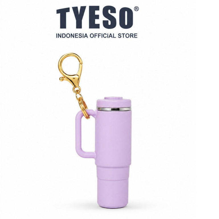 [ HANYA AKSESORIS ]Tyeso Keychain TS-8191 Mini Aura Tumbler  - Gantungan Kunci Botol Minum Mini Lucu