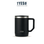 Tyeso CASK 530ml 2.0 Mug Kantor Stainless Steel Vacuum Insulated TS-02701 Tumbler Gagang Anti Panas