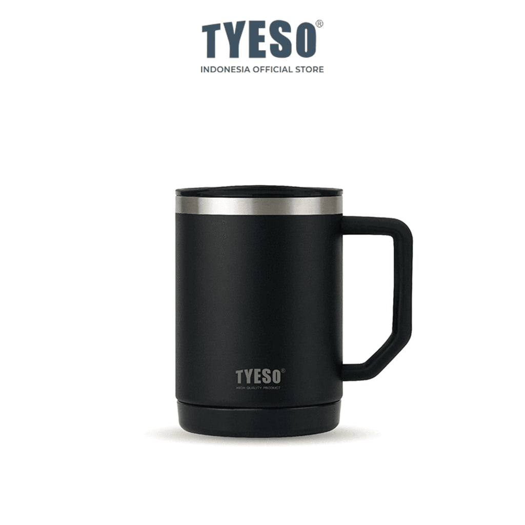 Tyeso CASK 530ml 2.0 Mug Kantor Stainless Steel Vacuum Insulated TS-02701 Tumbler Gagang Anti Panas