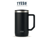 Tyeso CASK 710ml 2.0 Mug Kantor Stainless Steel Vacuum Insulated TS-02702 Tumbler Gagang Anti Panas