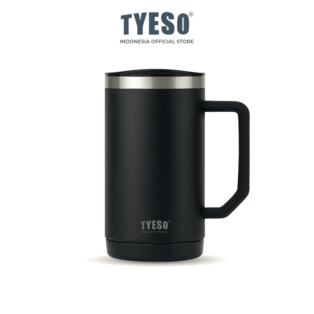 Tyeso CASK 710ml 2.0 Mug Kantor Stainless Steel Vacuum Insulated TS-02702 Tumbler Gagang Anti Panas