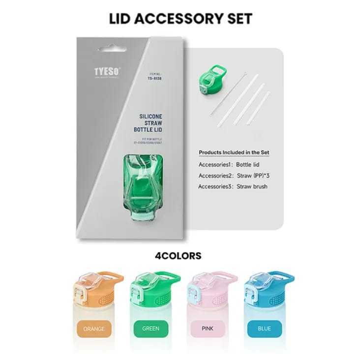 [ HANYA TUTUP ] Tyeso  Tutup Tumbler TS-8138 Fit For TS-01055 TS-01056 TS-01057  Sparepart Original Tumbler Lid