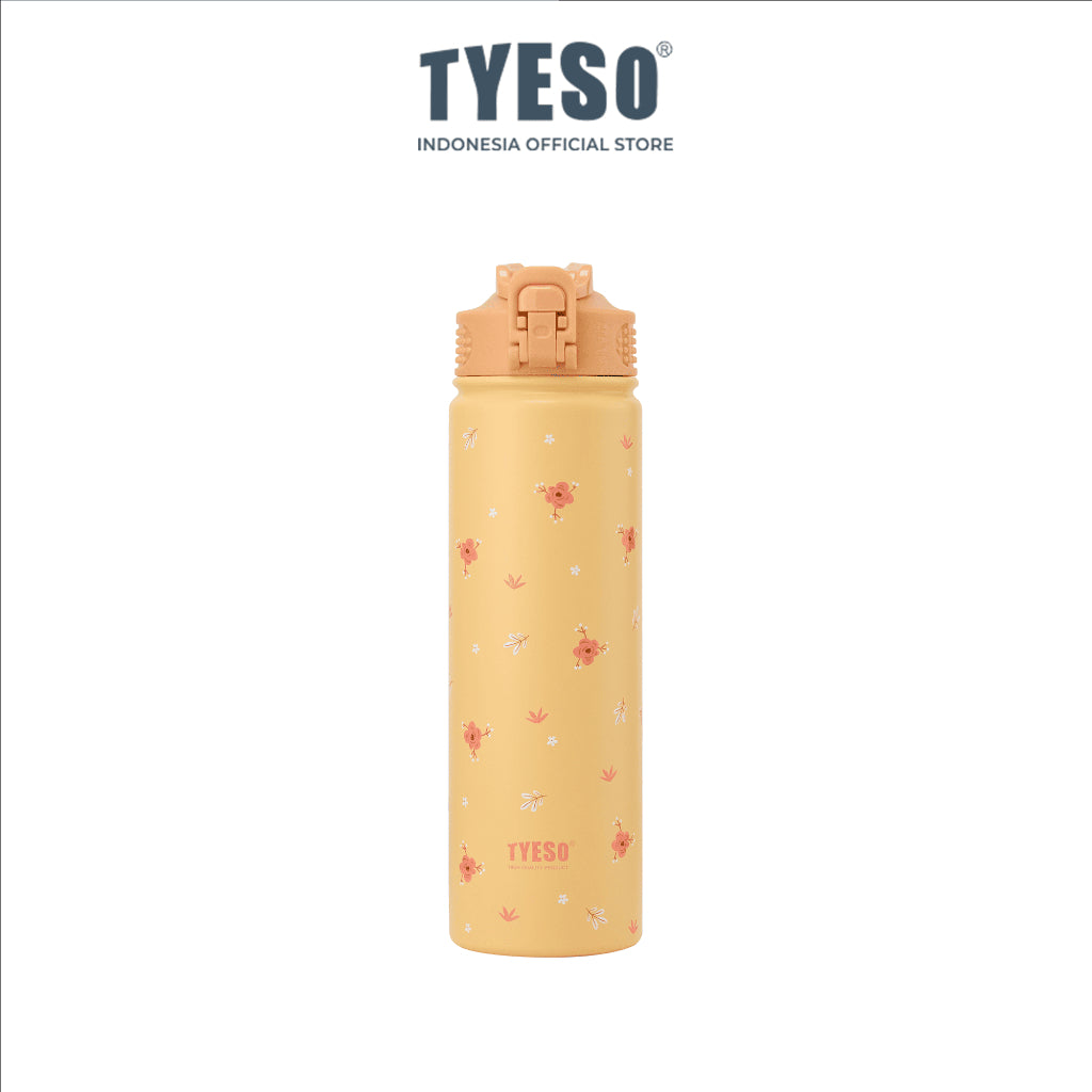 TYESO Botol Minum Wander 750ml 25oz TS -8771C Wildwood Petals - Stainless Steel 304 Double Wall Vacuum Leakproof BPA Free