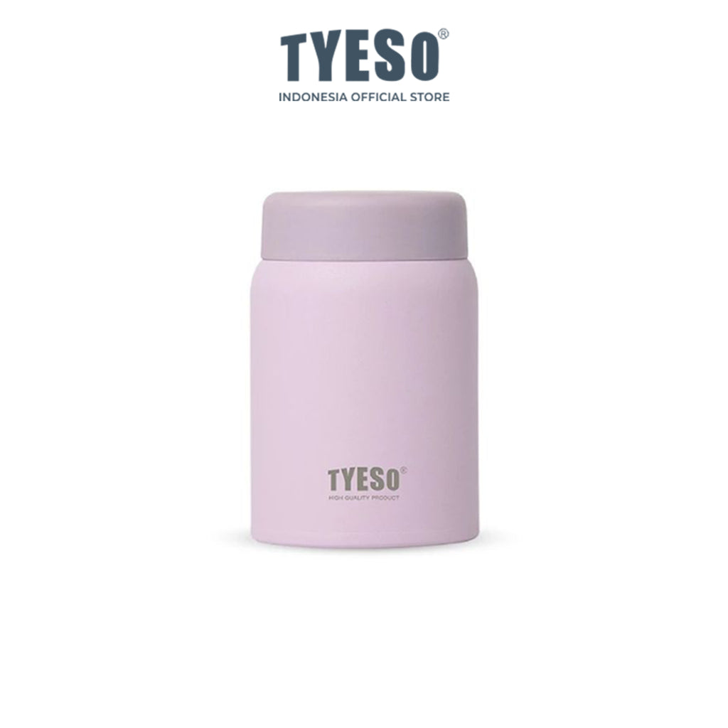 [Stainless Steel 316] Tyeso Wadah Bekal Makan Premium Anti Tumpah 280ml SUS316 TS-01042 Tahan Panas Dingin Kotak Makan Anak Kantor Estetik