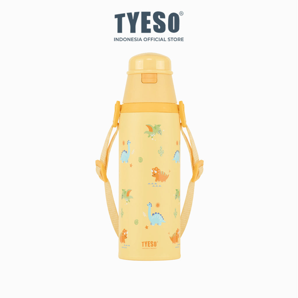 Tyeso TS-01-02804 Wonderland Vacum Insulated Kidz Bottle 470ml Stainless Steel BPA FREE 16 Oz
