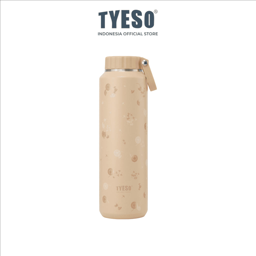TYESO Botol Minum Mesa 710ml 24oz TS-8756C Wildwood Petals - Stainless Steel 304 Double Wall Vacuum Leakproof BPA Free