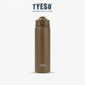 Tyeso Tumbler Botol Minum 600ml TS-01060 Stainless Steel Anti Tumpah Double Vacuum Insulated Sports