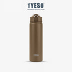 Tyeso Tumbler Botol Minum 600ml TS-01060 Stainless Steel Anti Tumpah Double Vacuum Insulated Sports