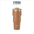 TYESO Botol Minum  Roam TS-01024 Tumbler Wildwood Petals 900ml 30 FL OZ - Stainless Steel Anti Bocor Sedotan Lipat Gagang Portable