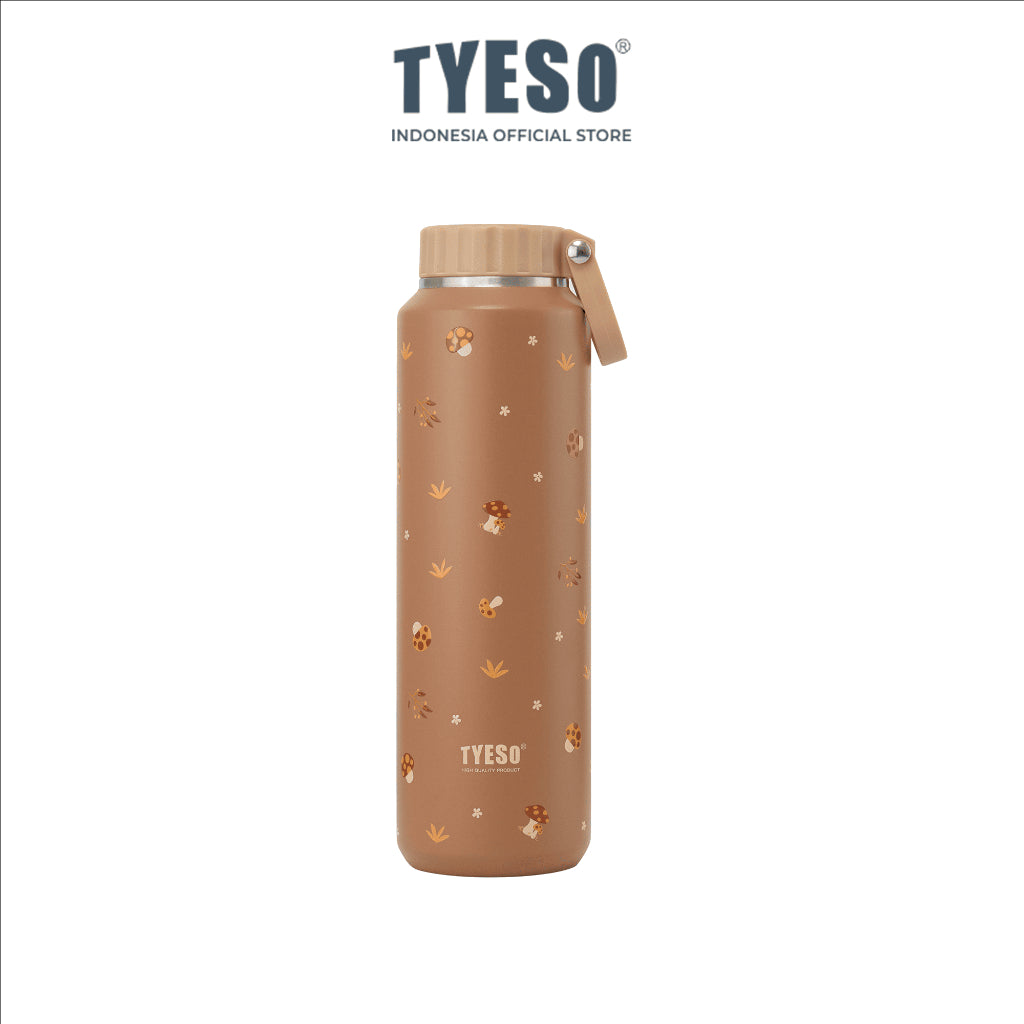 TYESO Botol Minum Mesa 710ml 24oz TS-8756C Wildwood Petals - Stainless Steel 304 Double Wall Vacuum Leakproof BPA Free