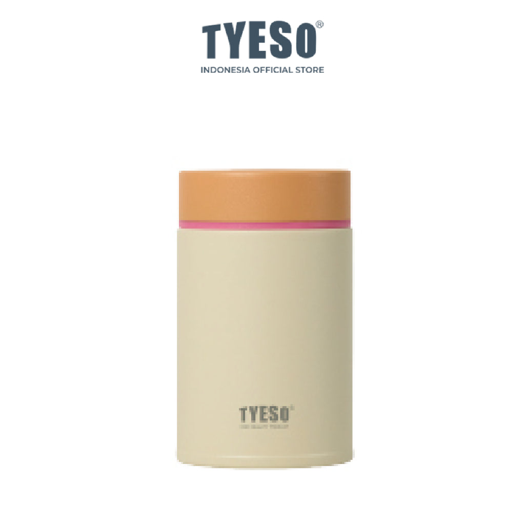 [Stainless Steel 316] Tyeso Wadah Bekal Makan Premium Anti Tumpah 300ml SUS316 TS-01040 Tahan Panas Dingin Kotak Makan Anak Kantor Estetik