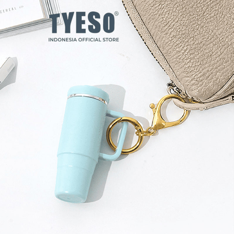 Tyeso Mini Aura Tumbler Keychain TS-8191 - Gantungan Kunci Botol Minum Mini Lucu