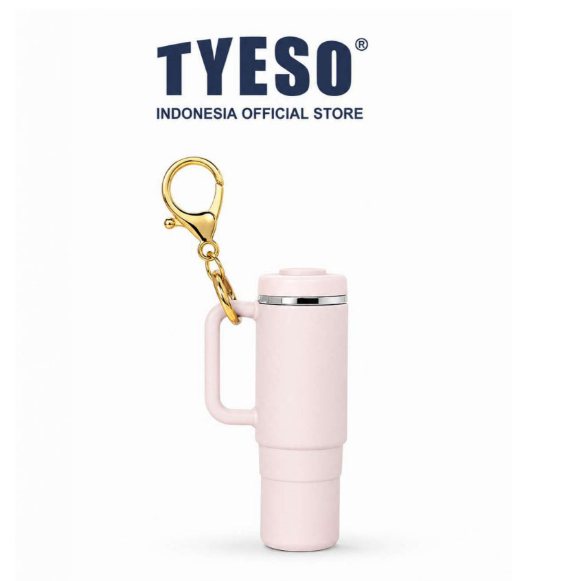[ HANYA AKSESORIS ]Tyeso Keychain TS-8191 Mini Aura Tumbler  - Gantungan Kunci Botol Minum Mini Lucu