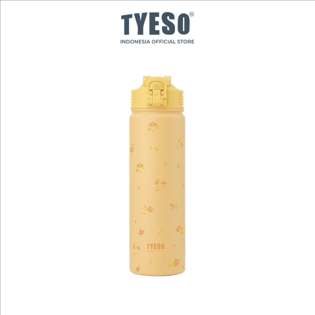 TYESO Botol Minum Wander 750ml 25oz TS -8771C Wildwood Petals - Stainless Steel 304 Double Wall Vacuum Leakproof BPA Free