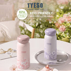 Tyeso Tumbler Mini 280ml Orbit Loop TS-01-02807 Botol Minum Stainless Steel Anti Bocor Tahan Panas Dingin Handle Lipat BPA Free